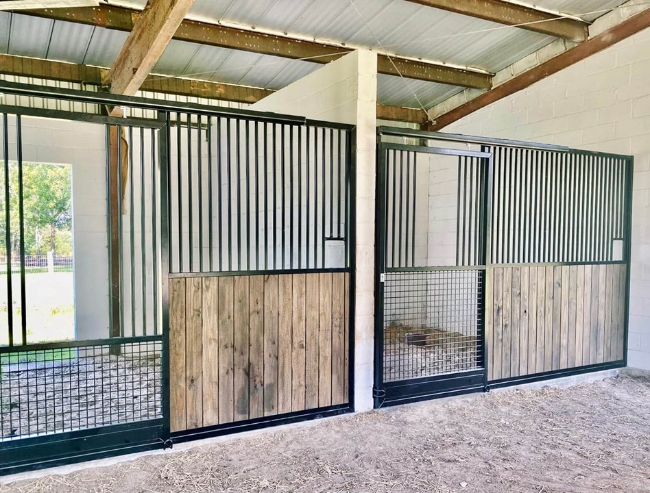 Horse Stalls, Horse Stall, Sliding Door Horse stalls, Mesh Horse stall door