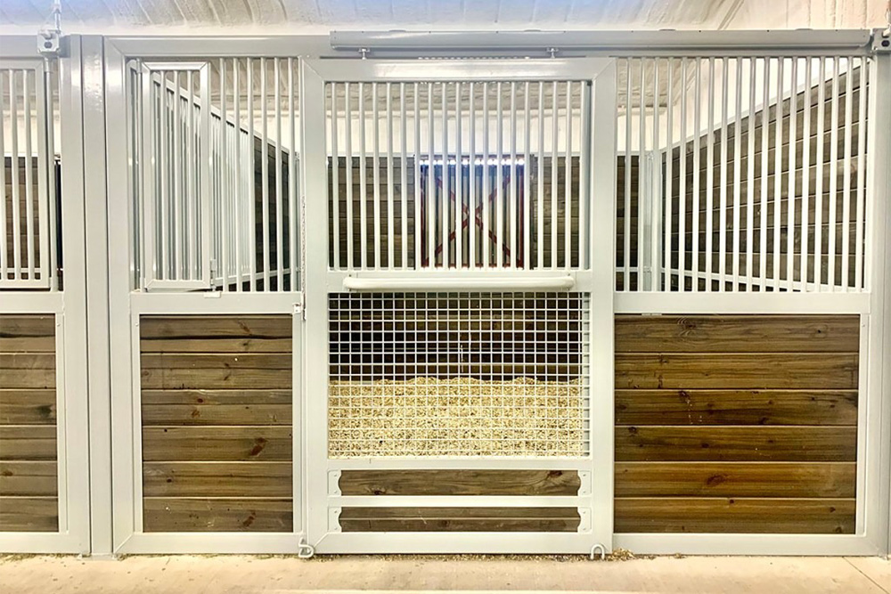 fire resistant horse stalls
