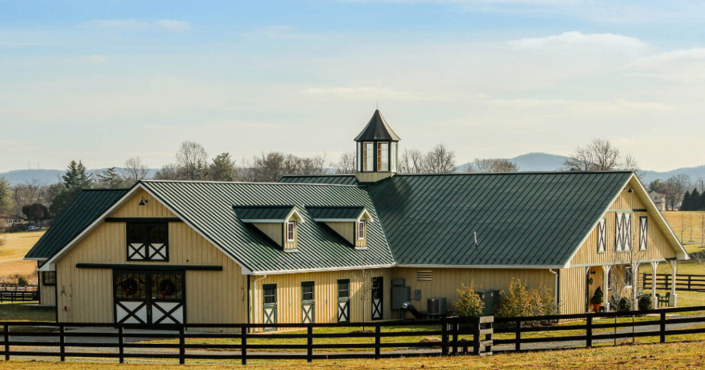 luxury horse stable organization