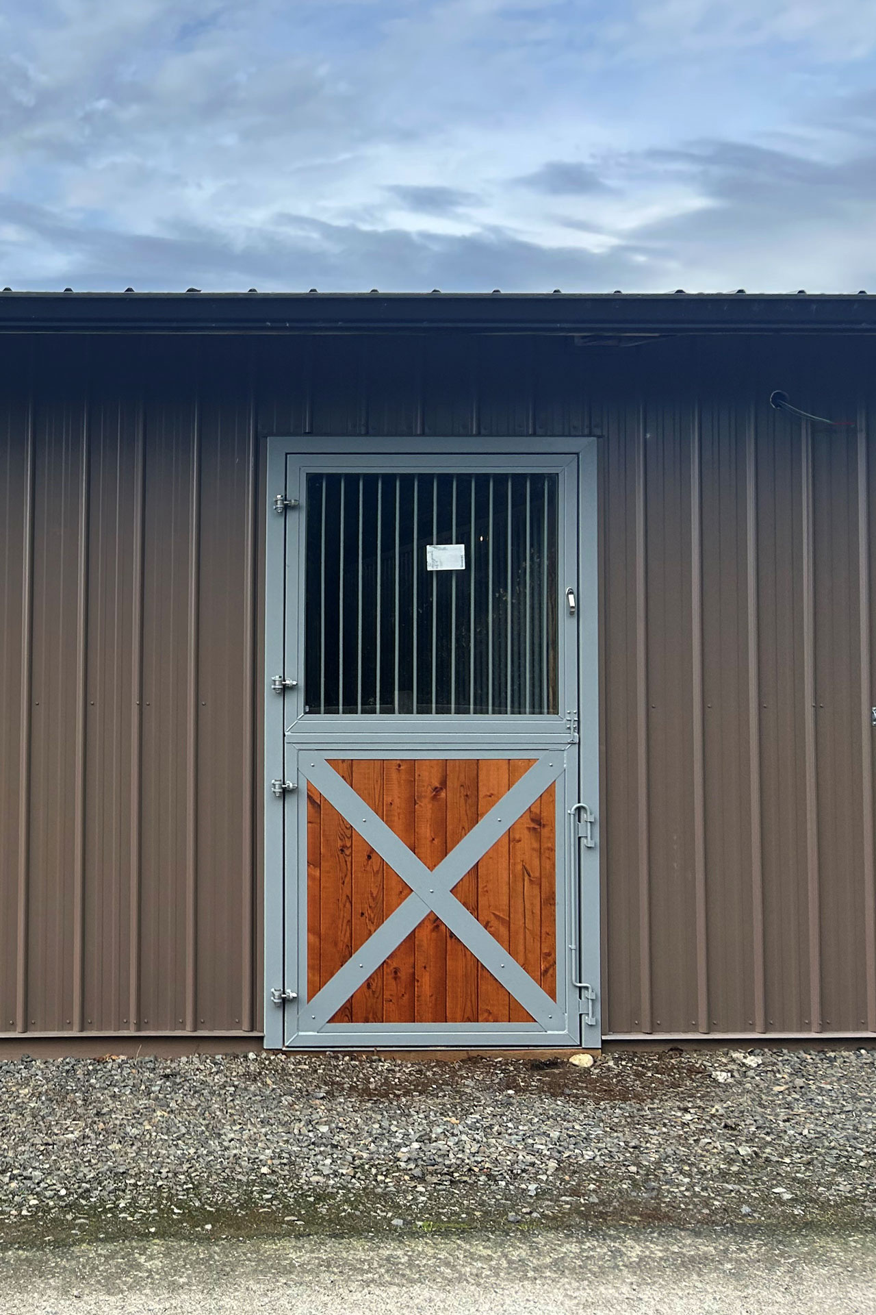 Dutch Door with Window