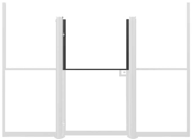 Hinged door door top styles