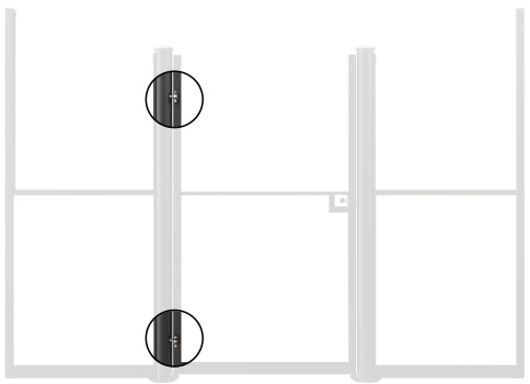 Hinged door hinge styles